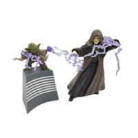 20cm animation star wars special effects figures sheev palpatine master yoda pvc model toy collection ornaments