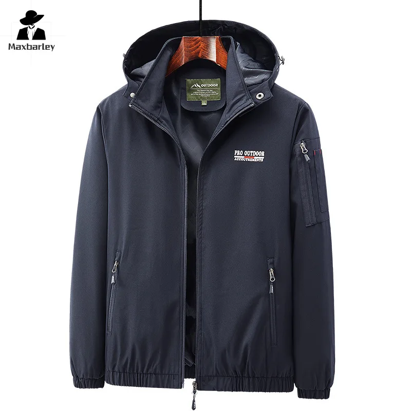 Куртка мужская в стиле ретро для путешествий Повседневная Свободная тонкая