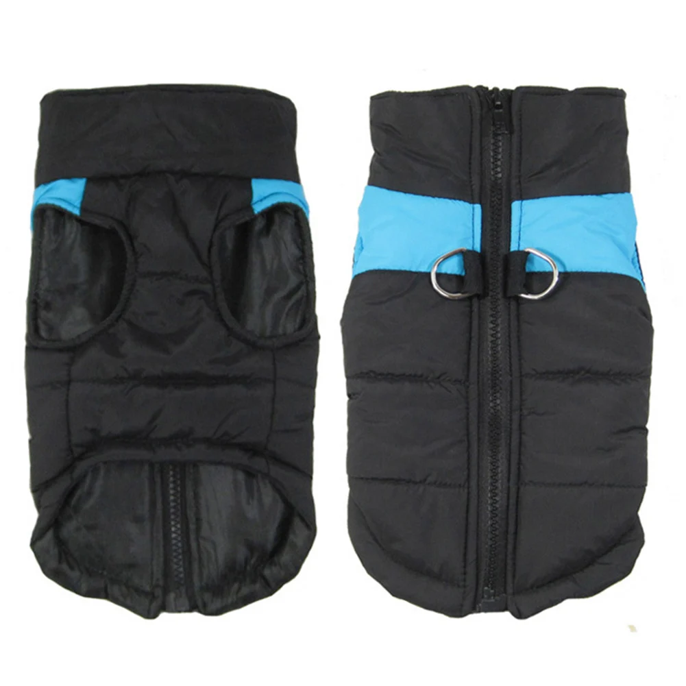 

Large Dog Clothes Winter Elastic Small Waterproof Dog Vest Jacket with Zipper Warm Winter Dog Coats Pet Clothes