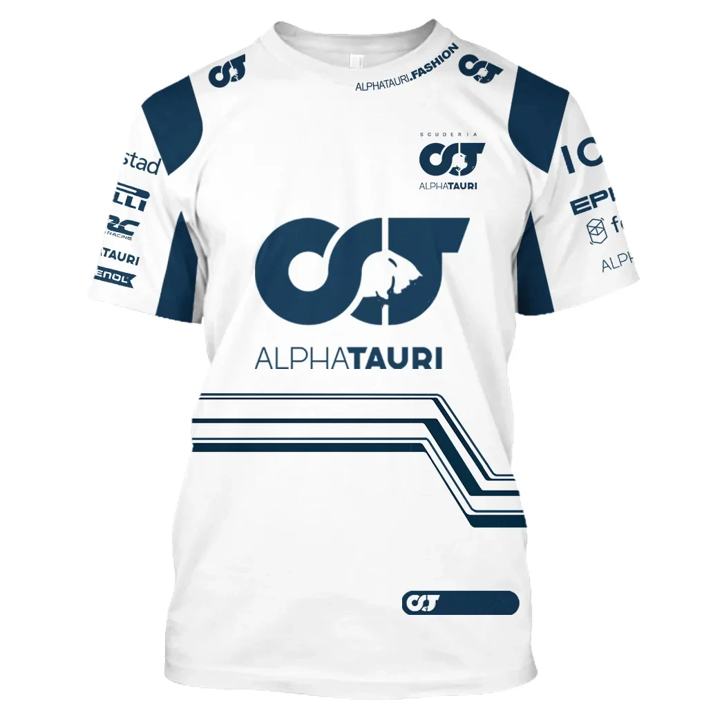 

Футболка команды Scuderia Alpha Tauri, Униформа команды формулы 1, гоночный костюм, рубашка F1, мотоциклетная футболка, велосипедная футболка, мужские ...