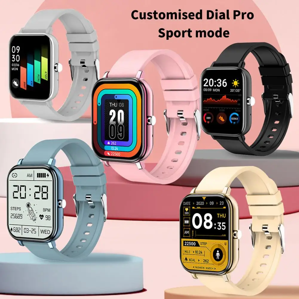 

Мониторинг здоровья IP67 водонепроницаемые модные часы BT для мониторинга сна