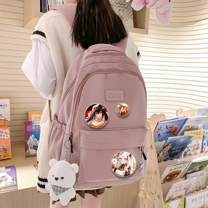 Брошь в стиле аниме Игры В лазури Лейн