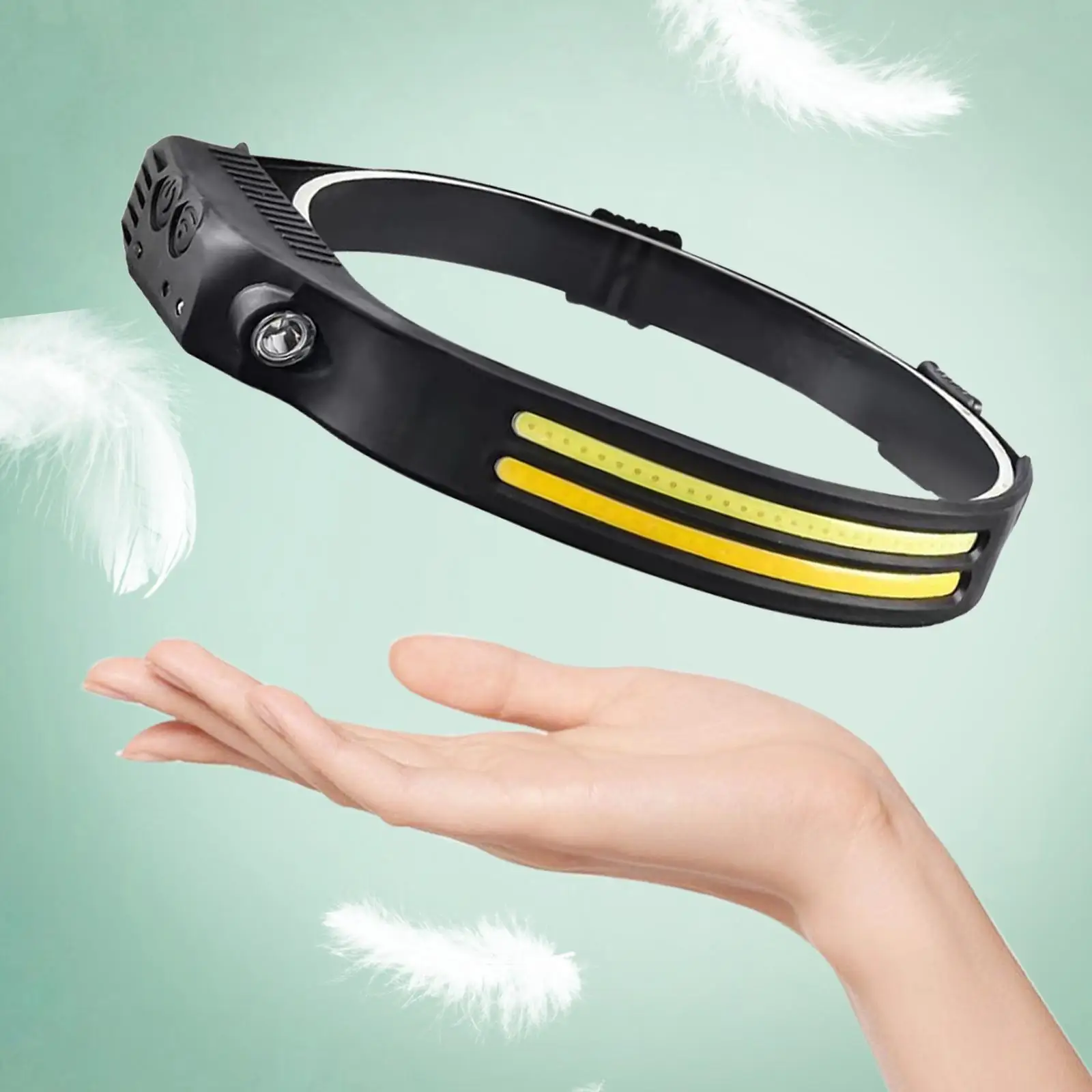 

Head Light Worklight COB flashlights Head Lamps for Running Outdoor Working