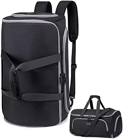 

Дорожный Чехол для одежды, ручная одежда, вещевая сумка для мужчин и женщин-4 в 1, деловая дорожная сумка с двойным задним ремешком