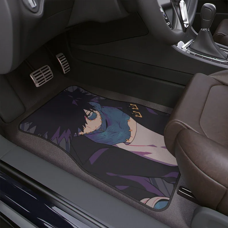 

Dabi print, car floor mat, kawaii mat, anime car floor mats, manga, car interior decor, my hero academia, gift, art, dabi BNHA,