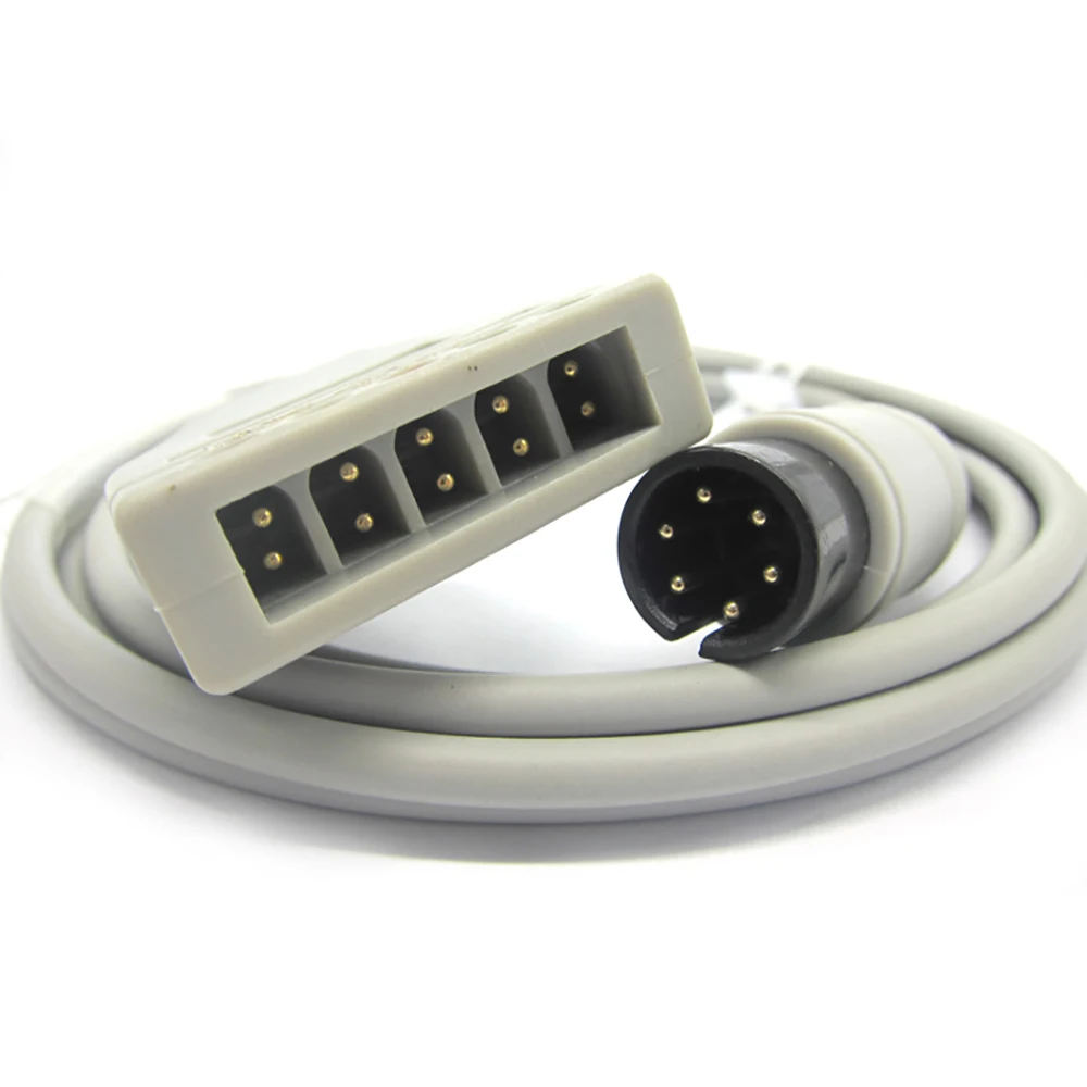 5-контактный кабель для пациента совместимый с min * dr ay MEC1000/2000 PM7000/8000/9000 ECG