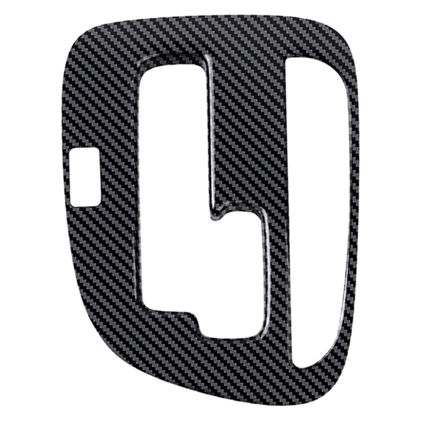 Автомобильный Центральный фоторамка из углеродного волокна декоративные