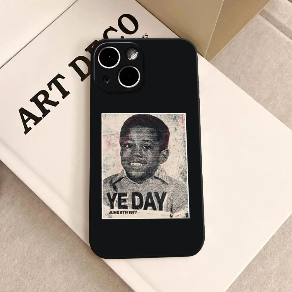 Фото Чехол для телефона Singer K-Kanye W-West D-Donda для iPhone 17 Air 16 15 14 Plus 13 12 11 Pro Max 16e, противоударный, прозрачный, HD, с прозрачной задней панелью №2