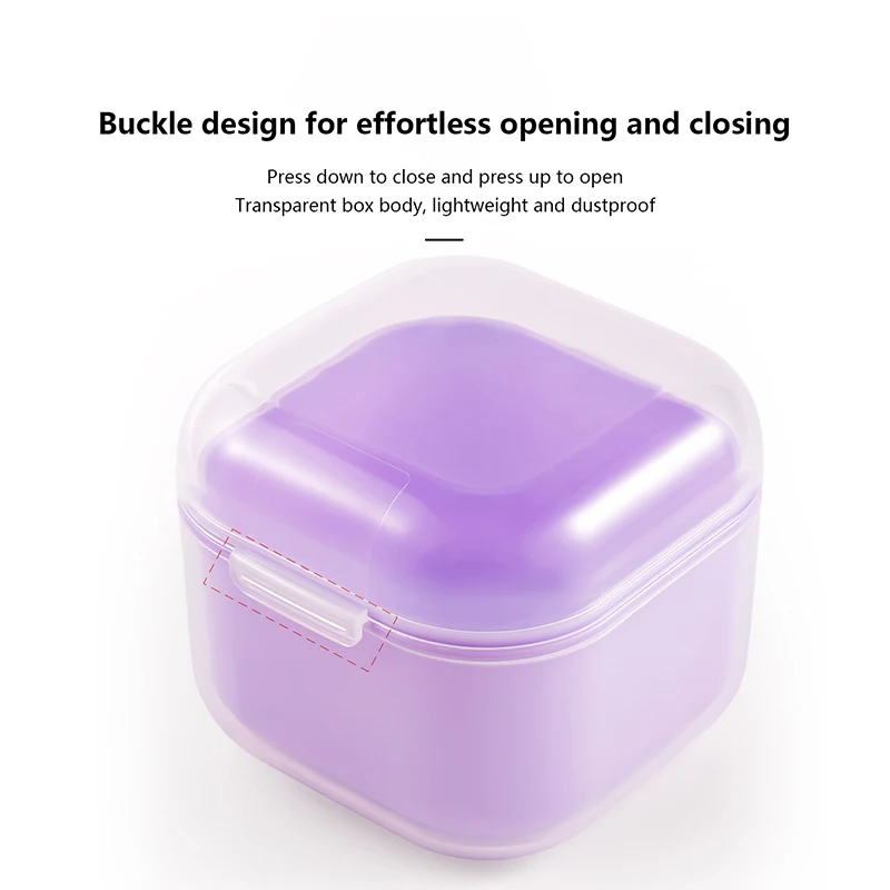 Портативный фильтр для дезинфекции спирта коробка очистки ногтей сверла дизайна