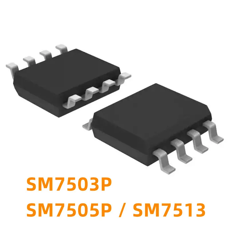 Оригинальный край переключателя питания SM7503P SM7505P SM7513 SOP-8, 1 шт.