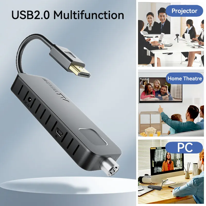 UBISHENG U3mini HDMI TV Stick DVB-T2 декодер HD 1080P ТВ приставка USB 2 0 DVB T2 цифровой наземный