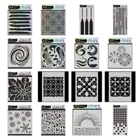 exquisite pattern series stencil new arrival 2022 diy molds scrapbooking paper making cuts crafts template handmade card