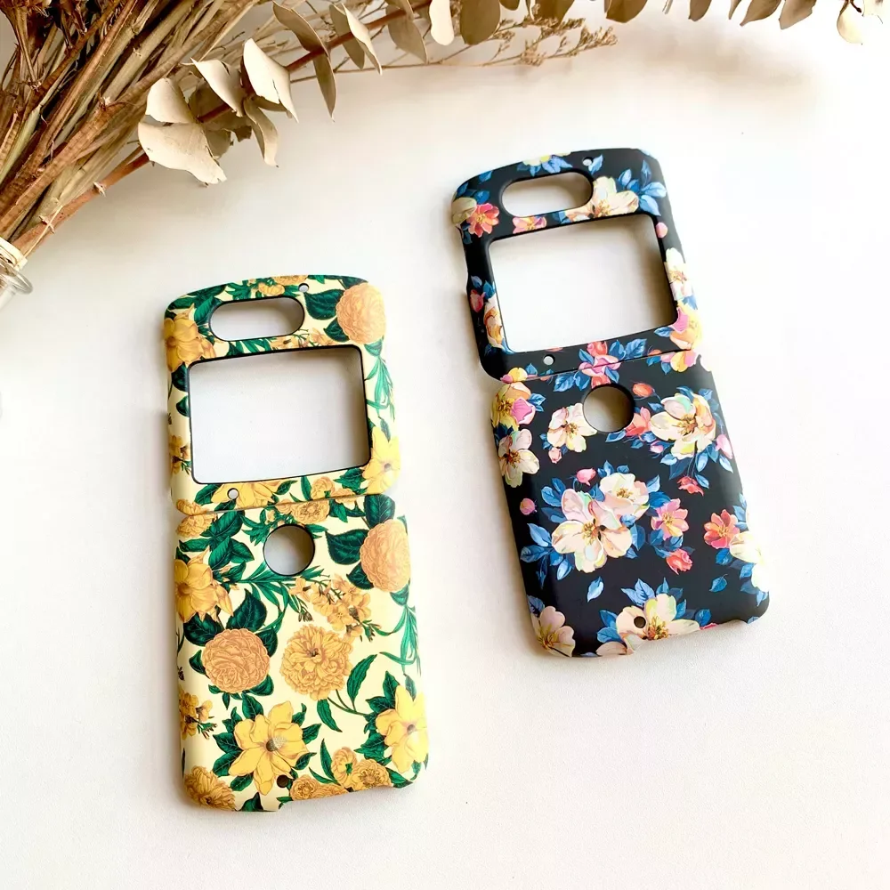 

Новинка в Razr 2 5G 2020 чехол милый Матовый Жесткий поликарбонатный полноразмерный защитный противоударный флип-чехол для телефона чехол внешн...