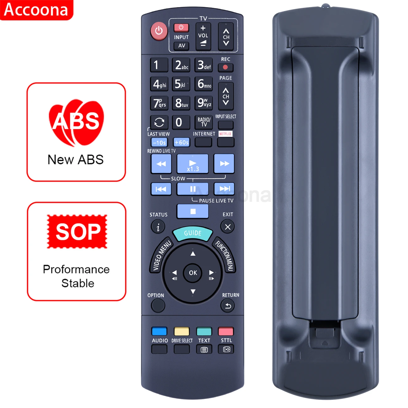 Пульт дистанционного управления N2QAYB001113 для Panasonic DVD DMR-BCT76, DMR-BCT760, DMR-BCT765, DMR-BST760