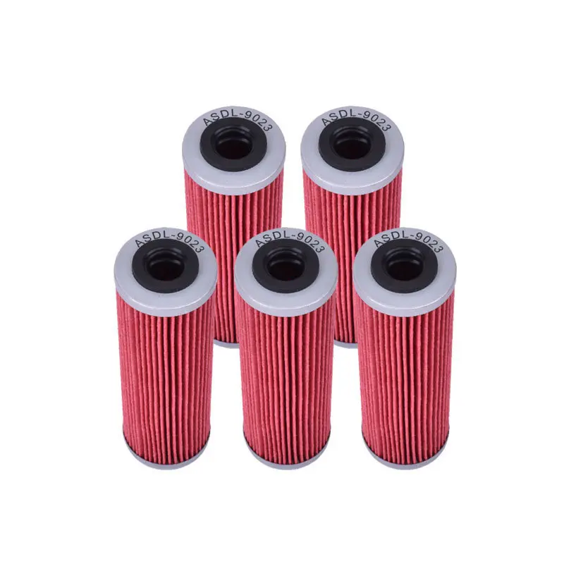 

5 Pieces Motor Bike Engine Oil Filter for Ducati 899 959 1103 1199 1299 Panigale