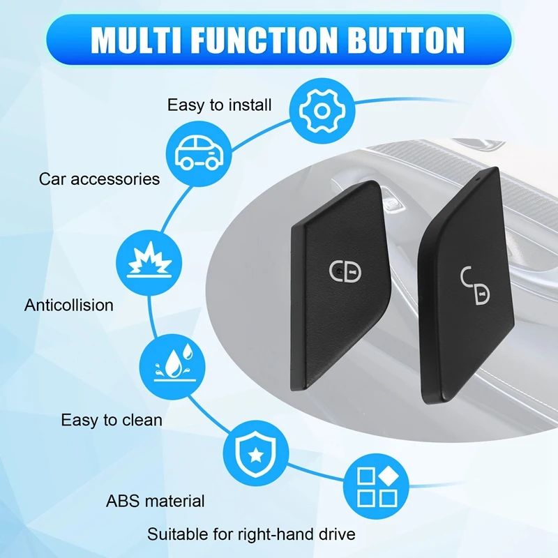 Кнопка переключателя замка передней правой двери автомобиля Крышка 2059055151 Для