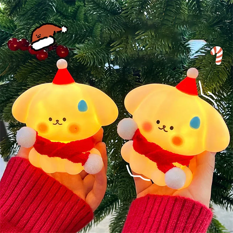 

Kawaii Night Light Anime Cartoon Children Cute Dormitory Bedside Scarf Doll Lamp Desktop Decoration Christmas Decoration Gifts