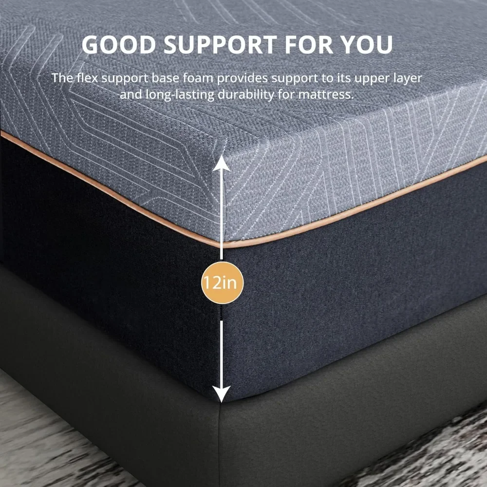 Матрас Queen охлаждающий медный гель сертифицированный CEPUR-US терапевтический