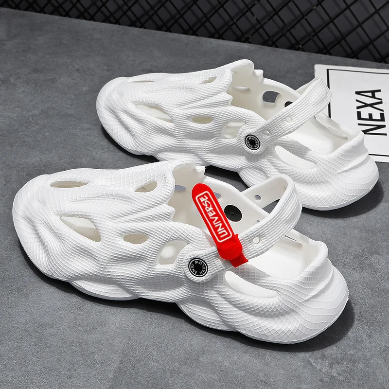 Novelty Hot Sale Garden Shoes for Women Mens Sandals EVA Lightweight Beach Clogs Summer Beach Zapatos Hombre for Men and Women