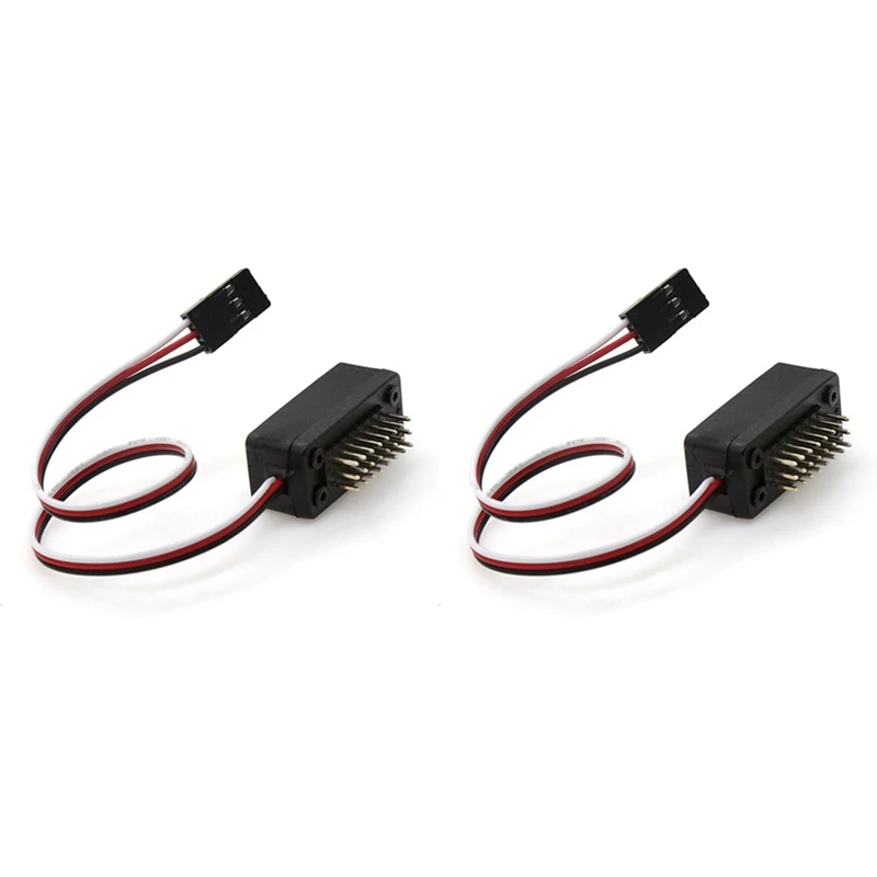 

2x1 To 8 Радиоуправляемый автомобиль 3 канала CH3 3 CH Светодиодный лампа светильник Панель переключателя для радиоуправляемой модели автомобиля Axial SCX10 Traxxas TRX4 TAMIYA