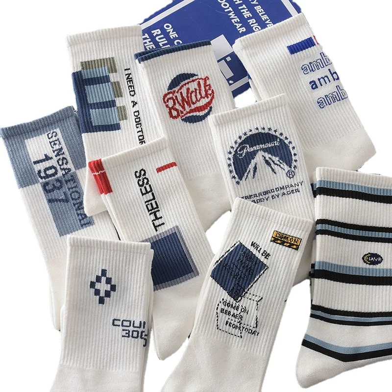 

Носки фигуристки для женщин и мужчин, 5 пар, смешные носки в стиле хип-хоп