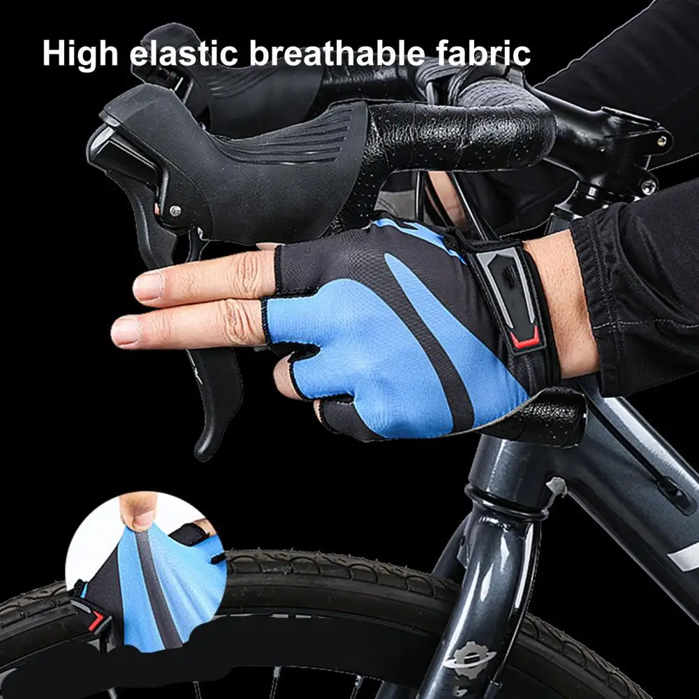

Fashionable Ridding Gloves Adjustable Fastener Tape Lightweight Skin-touching Sports Gloves Riding Accessories
