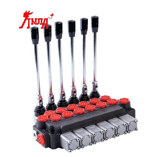 Ручной регулирующий клапан DCV100 гидравлический расхода 100 л/м