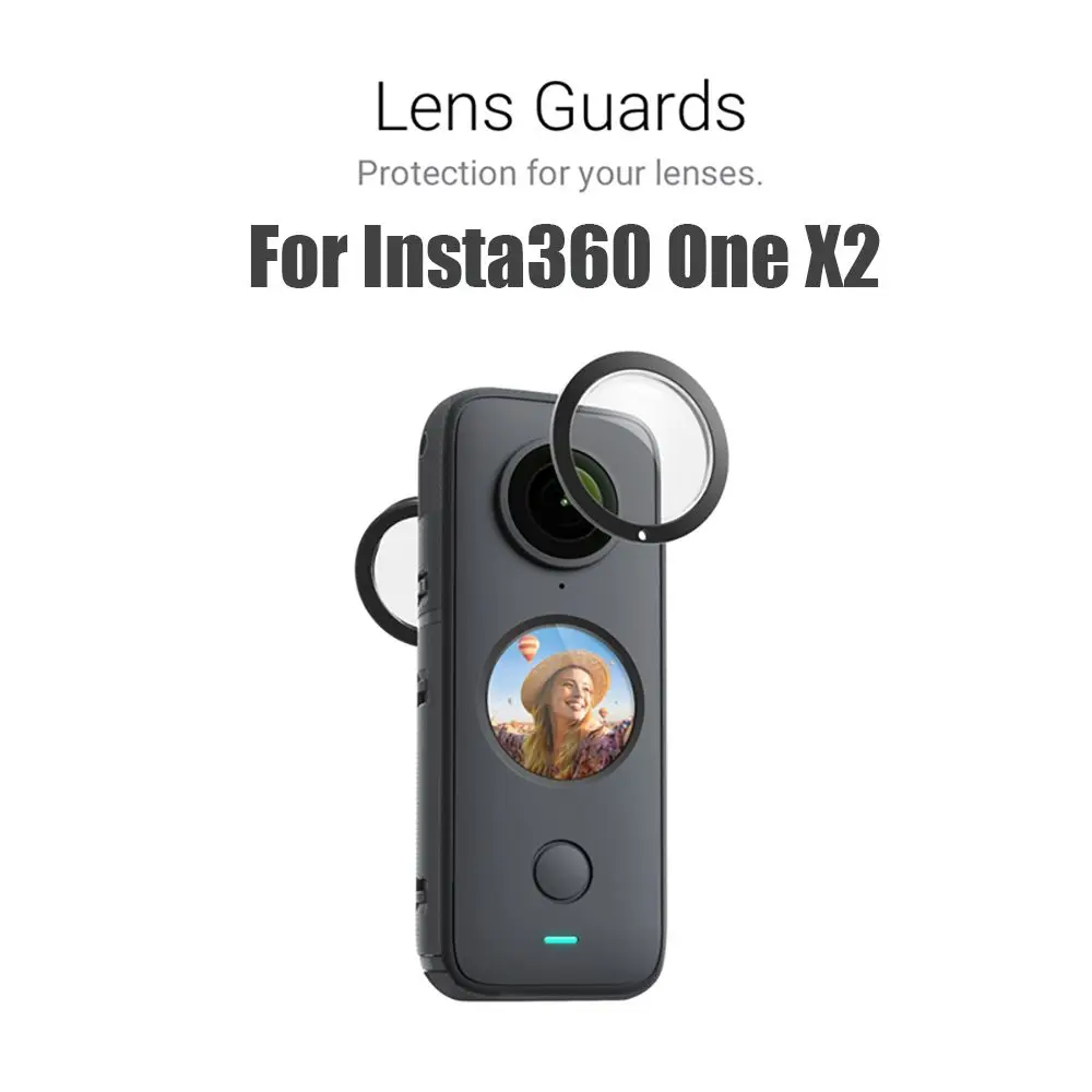 

Оригинальная защитная крышка для экшн-камеры, защита объектива, защита от царапин, двойной объектив для Insta360 ONE X2
