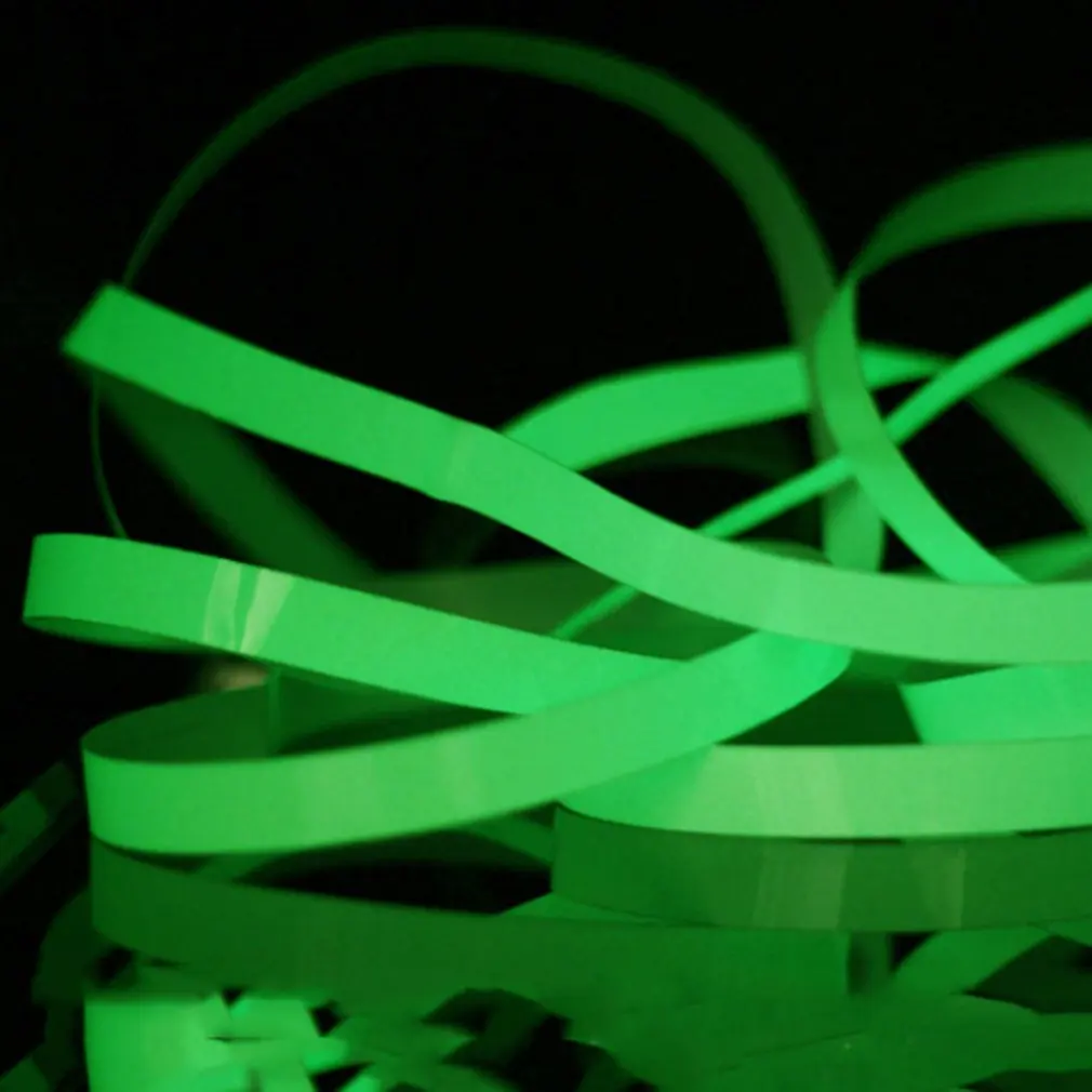 

New Eco-friendly Luminous Tape Luminous Strips Home Decoration Stage Anti-skid Storage Pet Tape Pvc Printing Self-illumination