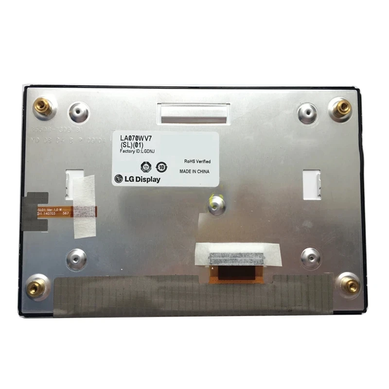 

7-дюймовый автомобильный GPS-навигатор, ЖК-дисплей, экран, дигитайзер для Kia Hyundai LA070WV7(SL)(01) LA070WV7-SL01