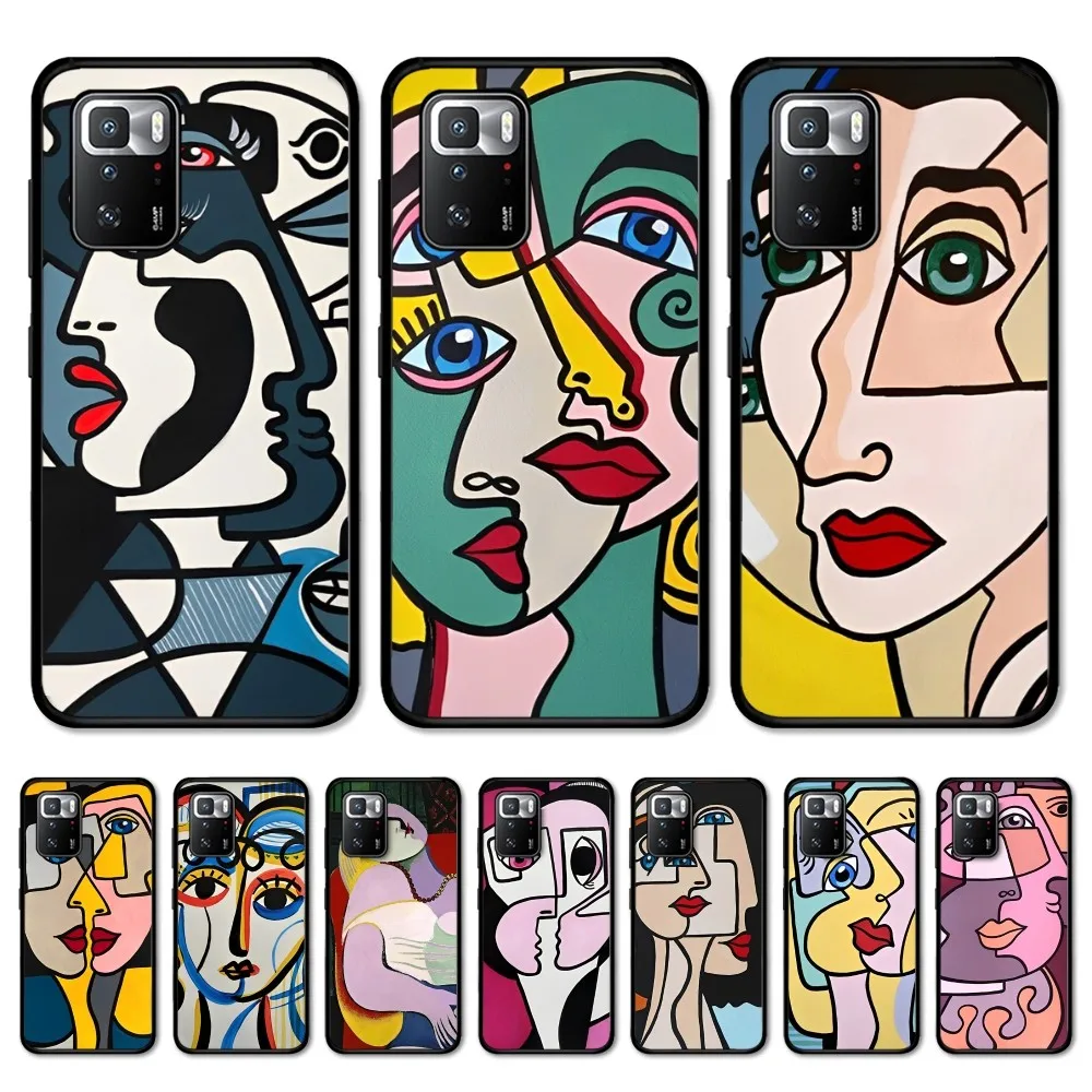 

Picasso Abstract Art Painting Phone Case For Redmi Note 4 X 5 A 6 7 8 Pro T 9 Pro 9S 10 Pro 11 Pro 11S 11Epro PocoM3pro