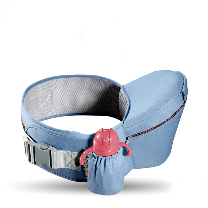 Ergonomic Cotton Light Weight Infant Front Convenient Waist Stool Baby Hip Seat Backpack Carriers