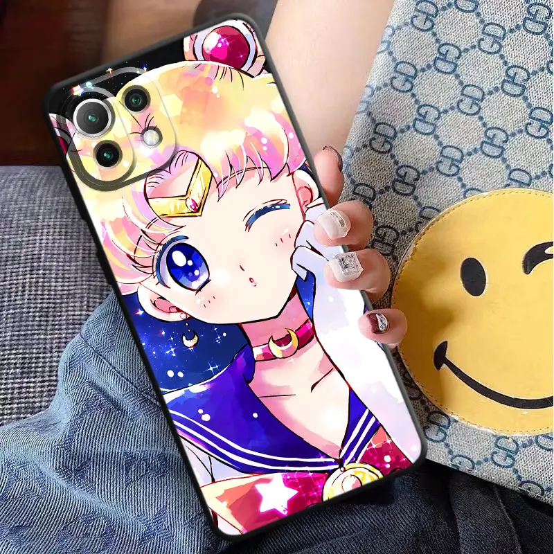 Мягкая японская аниме Kawaii Sea Moon Cover чехол для телефона Vivo S1 Y70 Y19 Y31 Y53 V17 Y20 Y81 Y17 V21 Y15 Y11