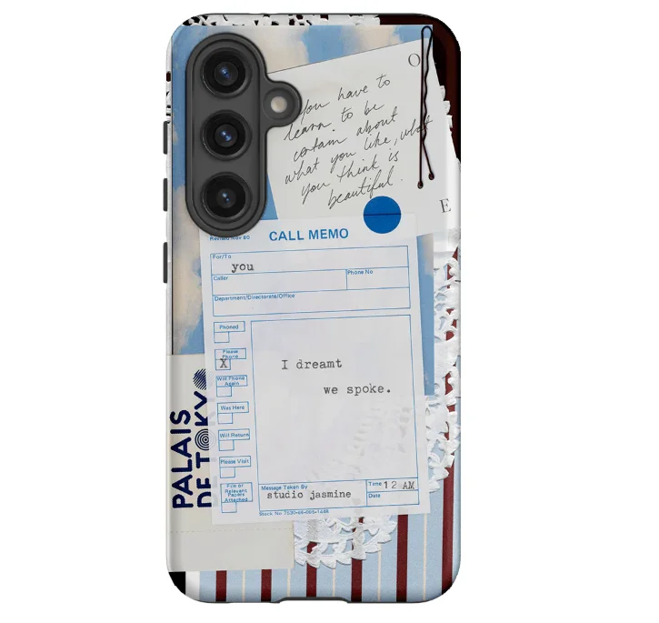 Чехол для телефона Call Memo Samsung Galaxy S20 FE S22 S24 s25 Plus Ultra 4G 5G двухслойная задняя крышка