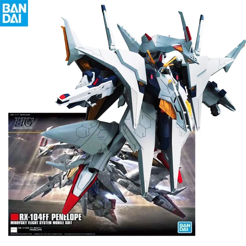 

Bandai Gunpla Hguc 229 Hg 1/144 Rx-104Ff Gundam Пенелопа Сборная модель коллекционный робот наборы Аниме фигурки модели детский подарок