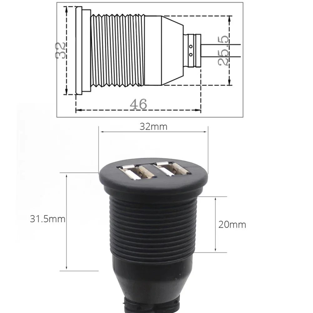 Автомобильный радиоприемник мультимедийный плеер USB-разъем для приборной панели