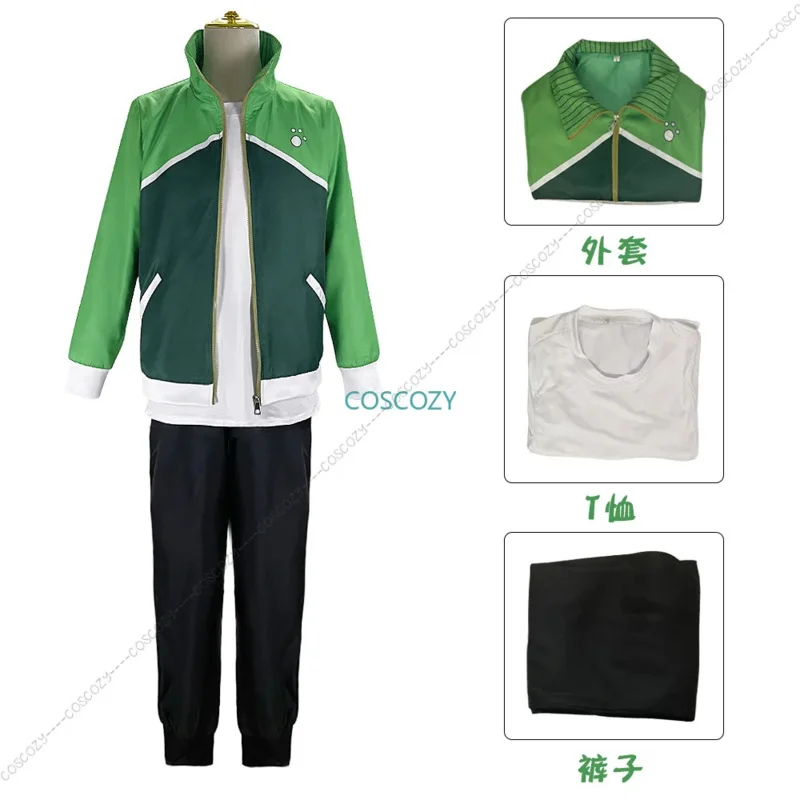 Костюм для косплея из аниме Zom 100 Shizuka Mikazuki Tendo Teru парик толстовка куртка наряд