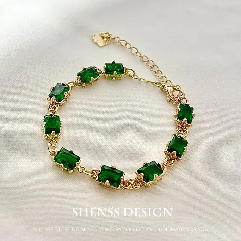 Браслет с медным покрытием из циркония 14k