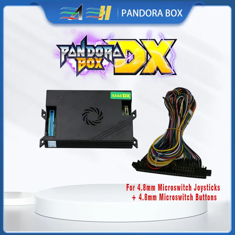 Zero Delay Arcade Vewlix Live Games Pandora Dx Motherboard For Players 720P 3D Crt Output With Harness