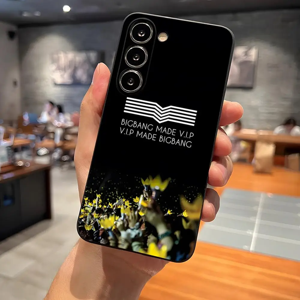 Чехол для телефона B-BIGBANGs Samsung S23 Ultra S24 S22 S20 Fe S21 Plus Galaxy A54 A34 A24 A53 A13 A16 Задняя крышка