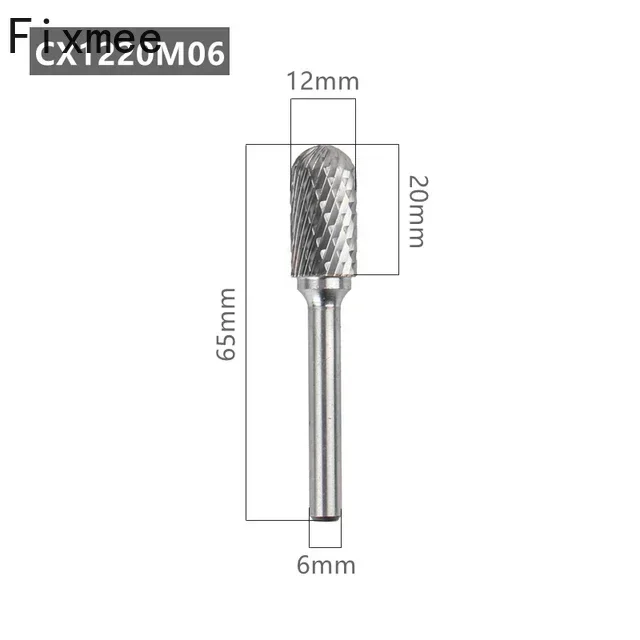 1 шт. 6 мм-16 мм вращающийся напильник из карбида вольфрама инструмент типа CX