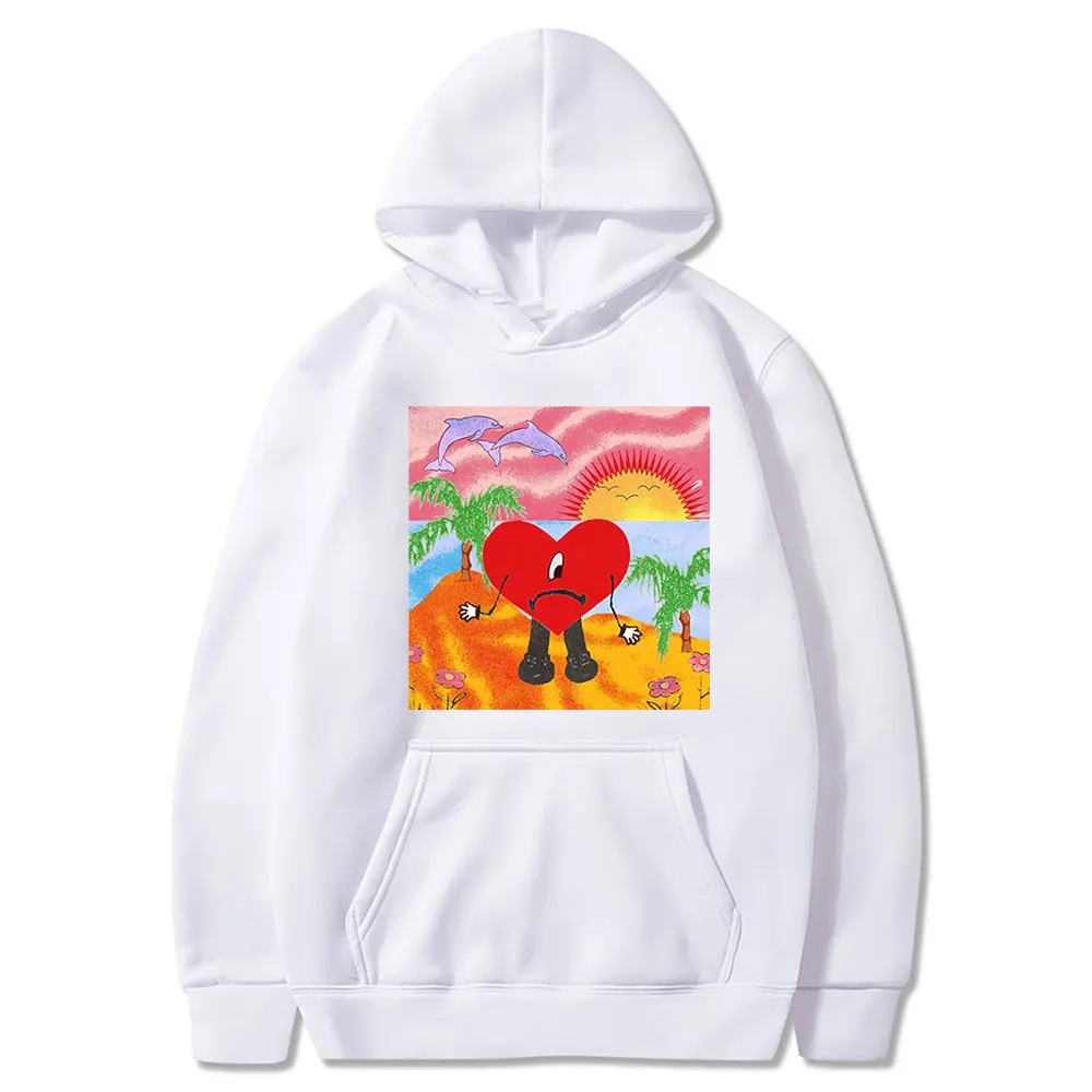 

Bad Bunny Hoodies Men/women UN VERANO SIN TI Music Album Hoody Fashion Harajuku Hip Hop Streetwear Men's Hoodies Sweatshirt Tops