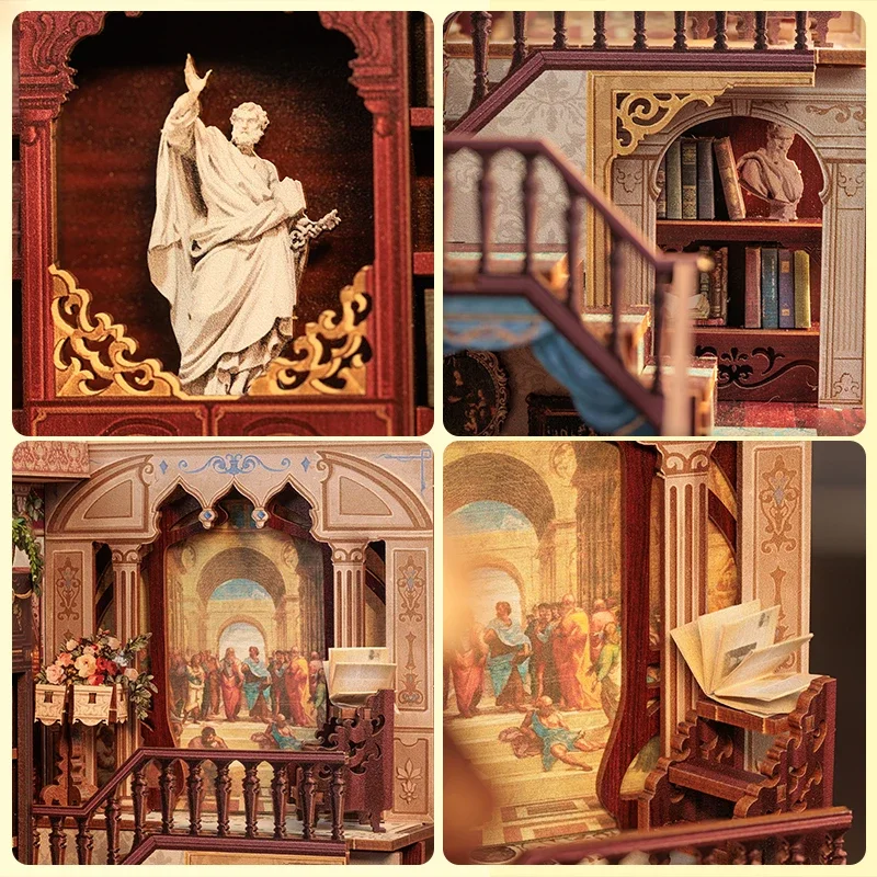 Деревянный конструктор AREA-X &quotБиблиотека истины&quot