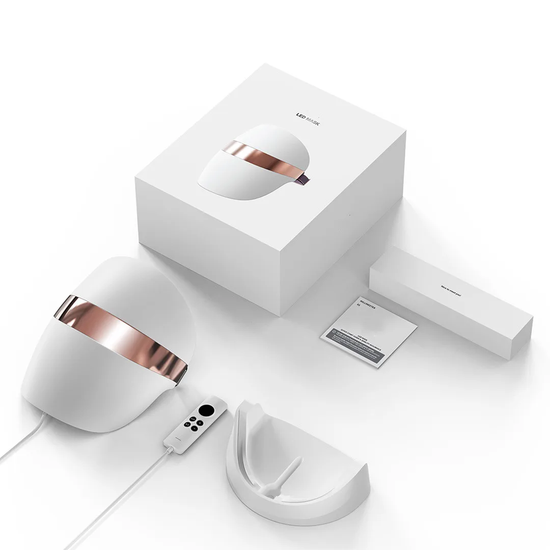 

Wholesale 3 color PDT face machine anti aging infrared led light therapy photon mask facial skin