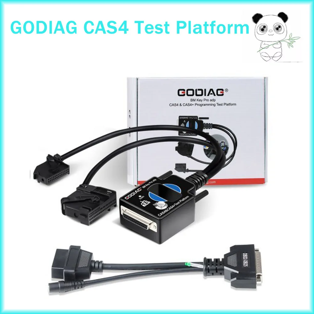 Диагностическая платформа GODIAG CAS4 для фотографий и Фем BDC, тестовая платформа для настольного соединения, работает с Lonsdor Autel IM608 VVDI2 CGDI ACDP