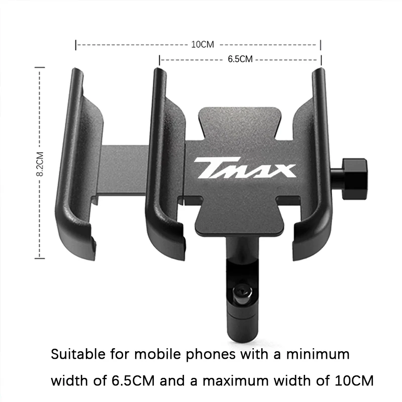 Фото Для YAMAHA TMAX 530 500 560 TMax530 SX DX TECH MAX TMAX560 2021 2022 мотоциклетный держатель для руля GPS Подставка Кронштейн №2