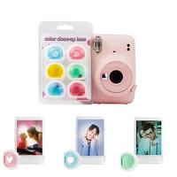 hot sale mini11 camera colorful camcorder close up colored lens filter for instax mini 11 lens accessories