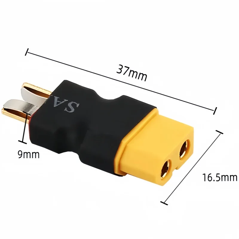 Адаптер Model T plug на XT60 - для преобразования портов питания авиамоделей, зарядных устройств, моторов и ESC. (art.: 3920da252deab) - 3920da252deab