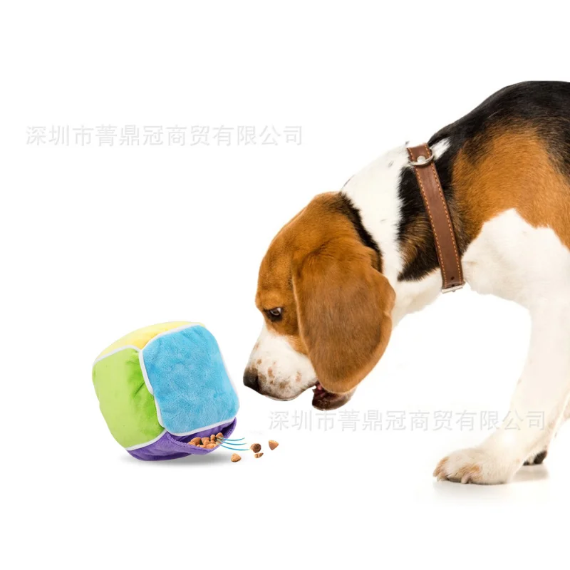 

1/2/5pcs Pet Dog Toy Interactive Treat Cube Toy Slow Feeder Dog Puzzle Toy Food Dispenser Sniffing Toy for Slow Feeding