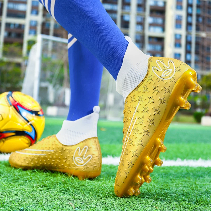 2024 Мужская обувь для футбола большие размеры ультралегкие футбольные бутсы